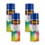 Lot de 4 sprays de peinture Belton Spectral RAL5005 Bleu de sécurité 400ml