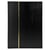 Album de timbres simili-cuir 32 pages noires - 16,5x22,5 cm - Noir - Exacompta