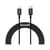 Baseus Câble de Charge et Transfert USB-C-Lightning 20W 2m Noir