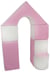 Petit Château – Lot de 11 blocs en mousse pour le jeu blanc, rose (pastel) - Velinda