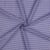 Tissu Voile de Coton fil teint imprimé Petits carreaux lilas sur fond Blanc cassé