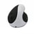 Souris Ergonomique Sans Fil 6 Boutons Rechargeable USB Noir Blanc YONIS