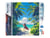 Diamond Painting Broderie Diamant Figured’Art 40x50cm toile entière roulée avec diamants carrés - Paradis tropical du surf