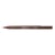 Lot de 12 feutres techniques permanents pointe 0,5 mm - UNI-BALL PIN - Sépia