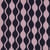Tissu EcoVero Viscose Wavy sur fond Noir