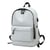 Sac À Dos Ordinateur Grande Capacité Étanche Voyage Étudiant Bleu Argent YONIS