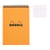 Bloc notes - A5 - 14,8x21cm - Petits Carreaux - 80 feuilles - Orange - Avec spirale - Rhodia