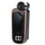 LinQ Oreillette Bluetooth Clip Câble Rétractable Autonomie 20h Écran LED Noir