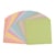 Papier cartonné pastel - 30,5 x 30,5 cm - 216 g - 12 couleurs - Texturé - Florence - 24 feuilles