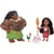 Coffret poupée vaiana 2 : poupée vaiana maui cochon pua et poulet heihei + 1 accessoire - poupée mannequin - disney princesse - JAKKS
