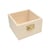 Boite coffret en bois 8 x 8 x 5 cm