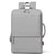 Sac À Dos Ordinateur Grande Capacité Imperméable Avec Port USB Noir Gris YONIS