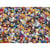 Puzzle impossible dragon ball z 1000 pieces - collection manga - clementoni - 39489