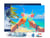 Diamond Painting Broderie Diamant Figured’Art 40x50cm toile tendue sur châssis en bois - diamants carrés - Toast de plage