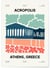 Affiche Grèce Acropolis | A3 : 29,7x42cm