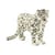 Hansa Peluche Geante Leopard des Neiges 95 cm H et 122 cm L - Hansa Peluches Géantes - Marron