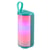 Enceinte Bluetooth Portable Étanche Stéréo 3D AUX FM TF USB Vert YONIS