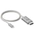 LinQ Câble USB-C vers DisplayPort 2m 8K Ultra HD Série ProCable Gris clair