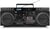 Ghetto Blaster MEDION - Vintage - DAB+ - CD/Cassette/USB/MP3 - 2x10W RMS - Noir