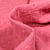 Tissu Double gaze Brodée Suzy sur fond Framboise