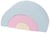 Arc - en - ciel mini – lot de 3 gros blocs rose, bleu, jaune (pastel) - Velinda