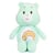 Peluche bisounours vert - touchanceux 32 cm - doudou licence - SIMBA