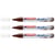 Lot de 3 marqueurs peinture acrylique pointe moyenne 2-3 mm - EDDING - Marron Chocolat - 5100