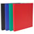 Classeur rembordé polypropylène 4 anneaux 30mm - A4 - Couleurs assorties - x 20 - Exacompta