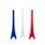 Set de 3 Stylo encre noire Tower - Paristory - Pylones