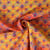 Tissu Voile de Coton Pluméa sur fond Jaune or