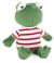 Peluche Grenouille Ozzy - Orange Toys - 15 cm - Assis