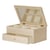 Boite Coiffeuse en bois 6 compartiments et 1 tiroir 26 cm