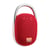 Mini Enceinte Bluetooth Portable Sans Fil Avec Lumière LED Pour Extérieur Son Surround 360° Rouge YONIS