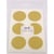 Masking Tape - Masking Tape MT Casa Seal Sticker rond en washi or - gold