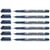 Lot de 6 feutres fins de précision - EDDING - Noir - Pointe 0,5 mm