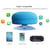 Enceinte Bluetooth Waterproof Portable Mini Subwoofer Pour Douche Avec Micro Intégré Jaune YONIS