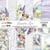 12 papiers scrapbooking 20 x 20 cm Scrapboys LAVENDER LOVE