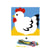 Kit canevas Soudan Poule 20x20cm