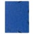 Chemise à élastique 3 rabats carte lustrée 355gm2 - A4 - Bleu - x 25 - Exacompta