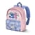 Petit Sac à Dos Stitch Disney Pastel Feuilles - Rose / Mauve