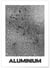 Affiche 'Aluminium' | A3 : 29,7x42cm