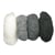 Laine vierge / Toison, mouchetée, teintes grises, 4couleurs à 25g