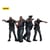 Zombies - Pack 4 figurines Dark Source Police (Male) 8 cm