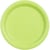 6 Assiettes Vert Pastel Ø23 cm - En carton