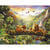Puzzle 2D 1500 pièces - Famille de lions dans la jungle - Educa