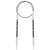 Prym Aiguilles à tricoter circulaires 40 cm 4,50 mm Aiguilles à tricoter circulaires Design ergonomique, longueur 4,5 mm x 40 cm, matière synthétique haute performance