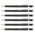 Porte-mine rechargeable BIC CRITERIUM - Corps plastique noir - Mine HB 2 mm - Lot de 6