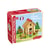 Jeu de construction - JEUJURA - 8092 - 55 pièces - Bois naturel et teinté - Tapis de jeu et accessoires