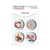 4 badges métal décoration embelissment scrapbooking Fabrika Décoru SEA OF DREAMS 599