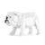 Chien Bulldog Anglais blanc Taille standard | JEKCA | 14 ans et +